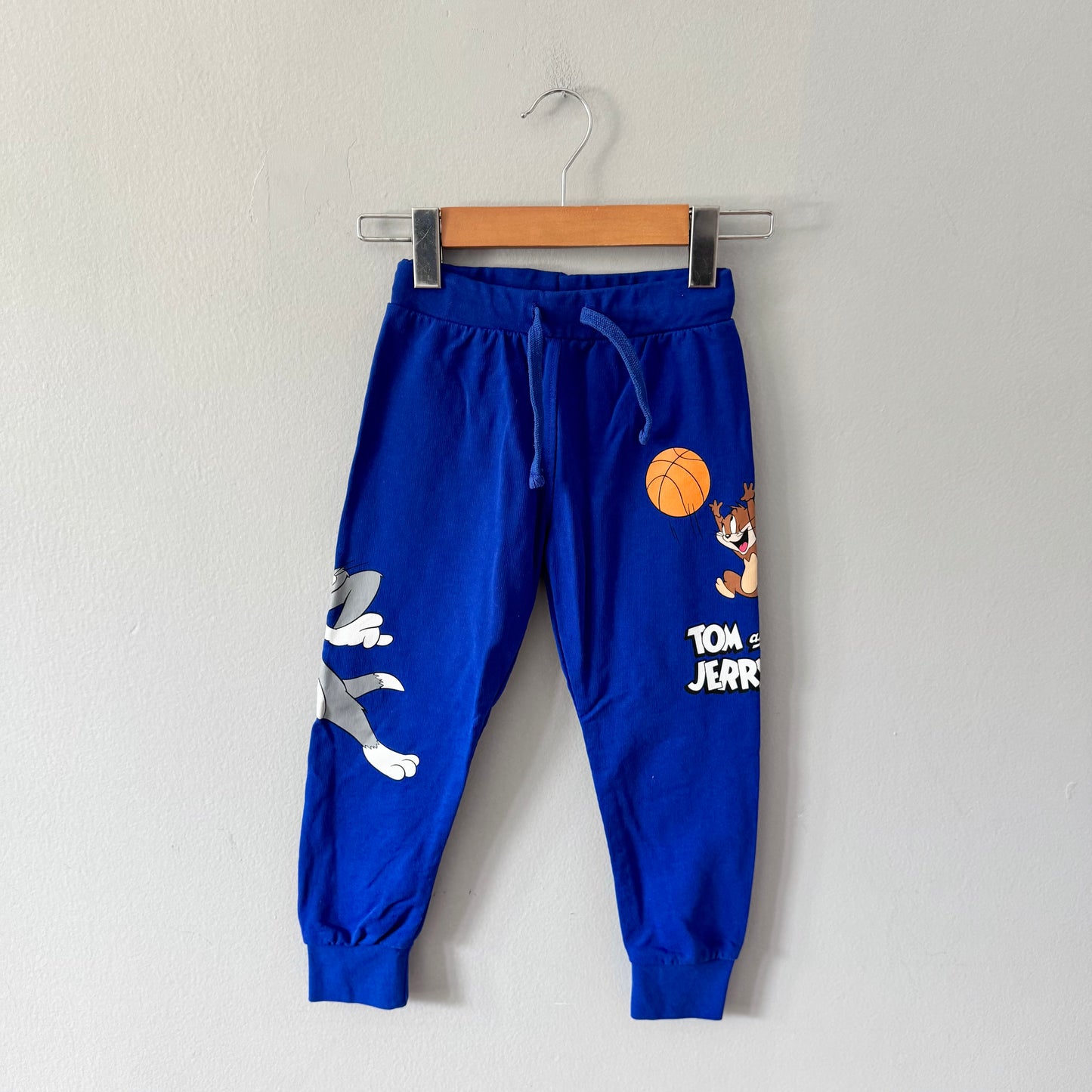 LC Waikiki / Tom & Jerry blue sweatpants / 3-4Y
