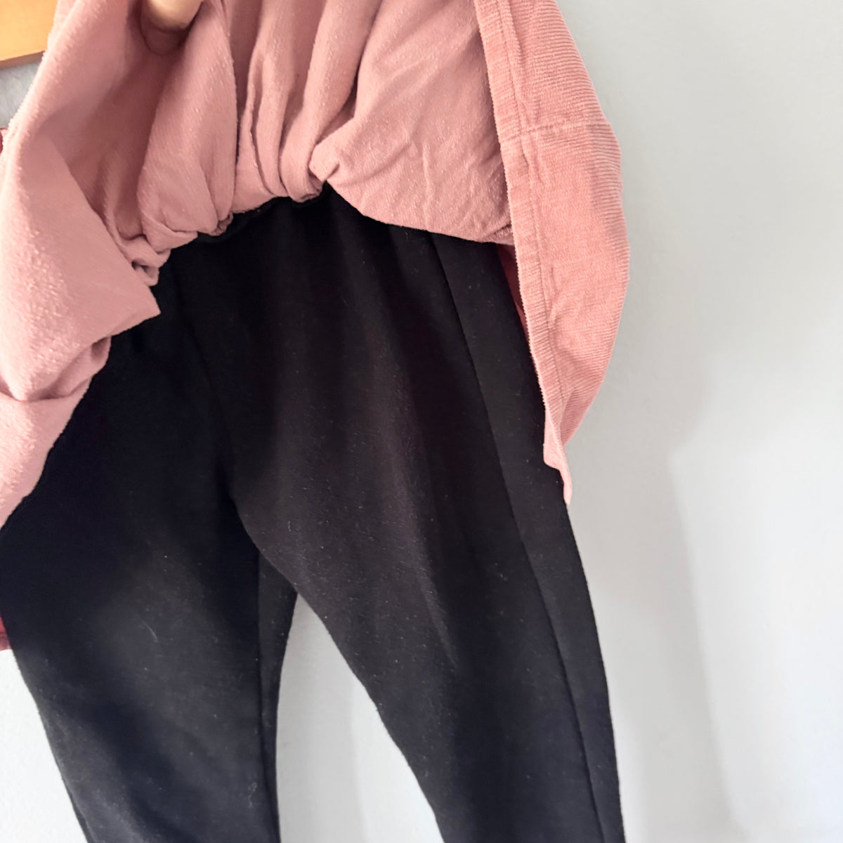 No brand / Corduroy skirt x leggings set / 3Y