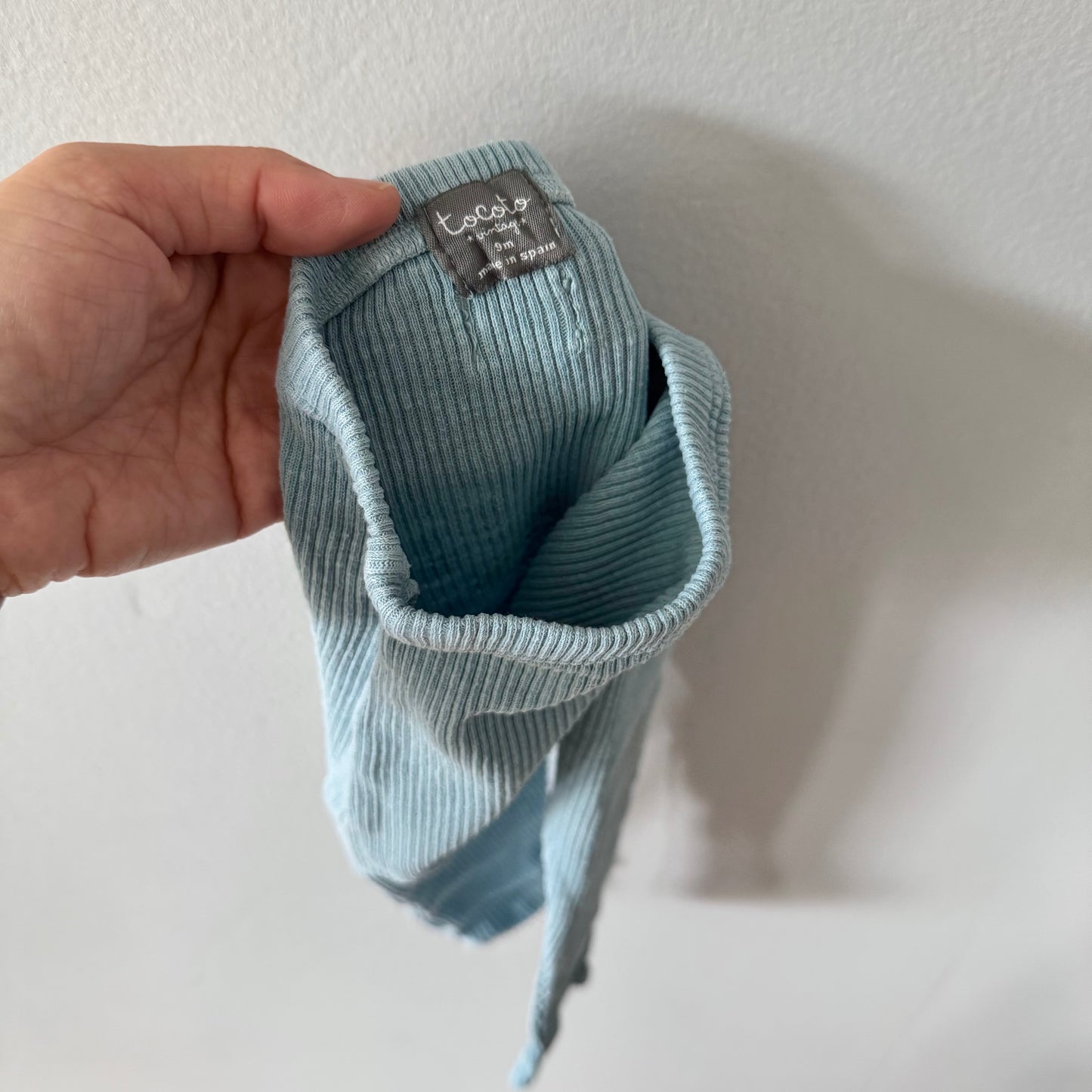 Tocoto / Legging côtelé bleu / 9M