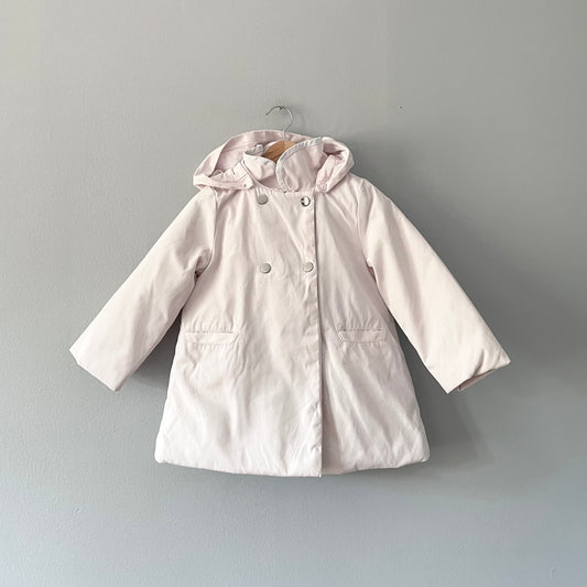 Jacadi / Pink white fall jacket / 36M