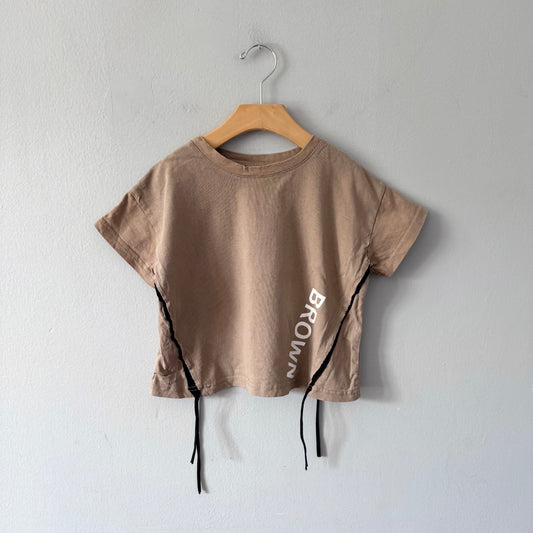 No brand / Brown T-shirt / 3Y
