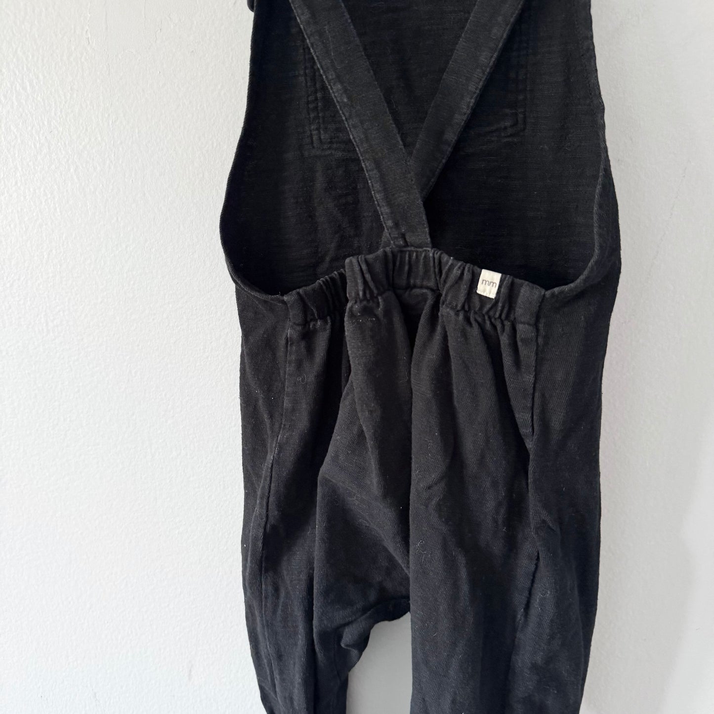 Mini mioche / Salopette noire / 7-8 ans