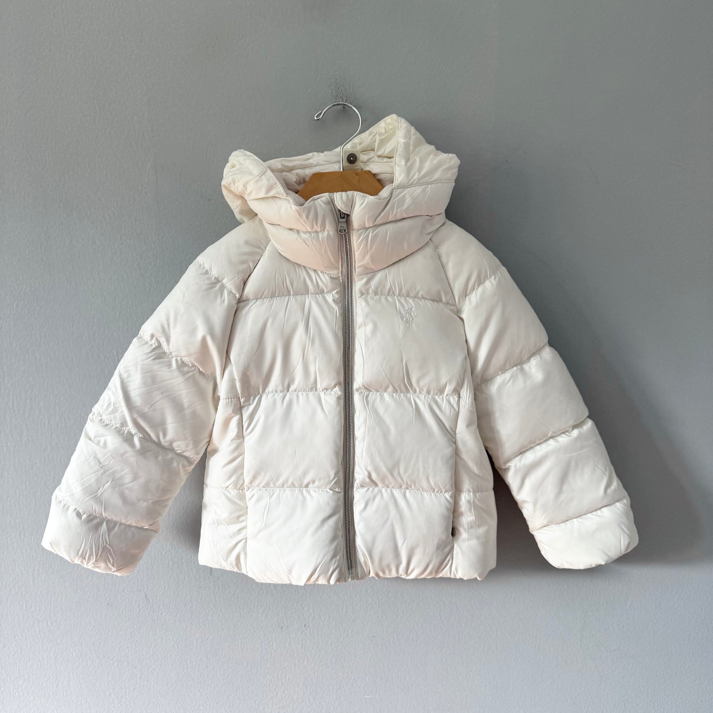 Polo Ralph Lauren / White puffer jacket / 5Y