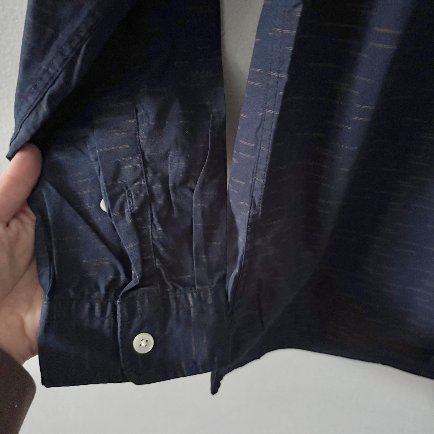 Frank and Oak / Navy cotton shirt / Men M