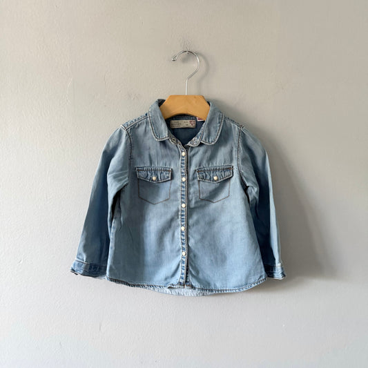 Zara / Denim shirt / 18-24M