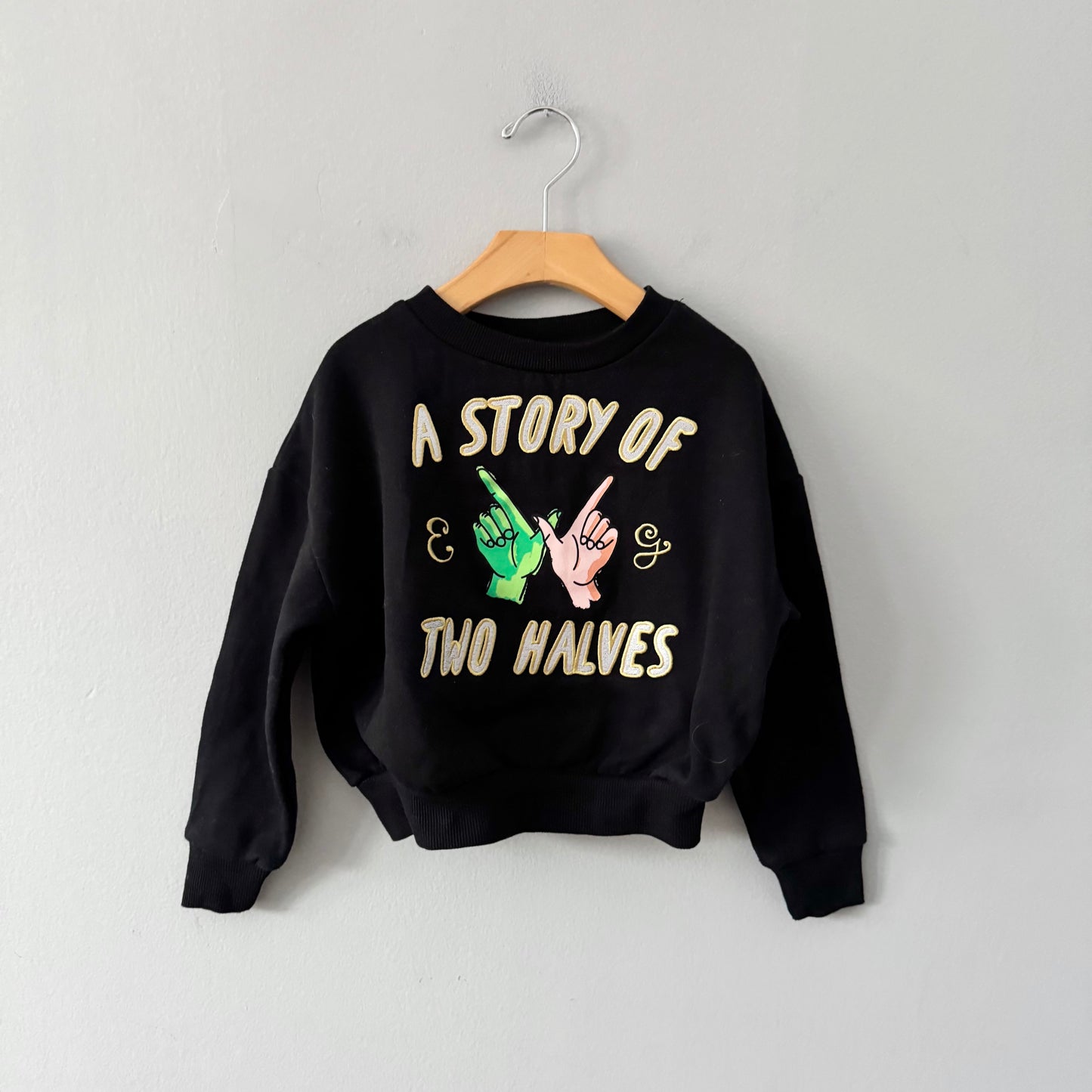 Méchant / Sweat-shirt noir / 6A