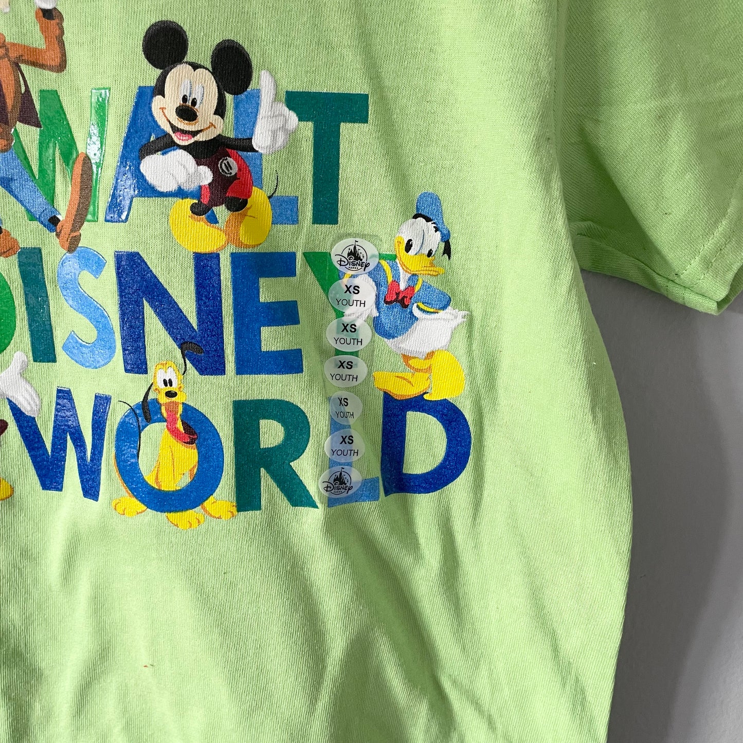 Disney / Disney World T-shirt / XS(8Y) - New with tag