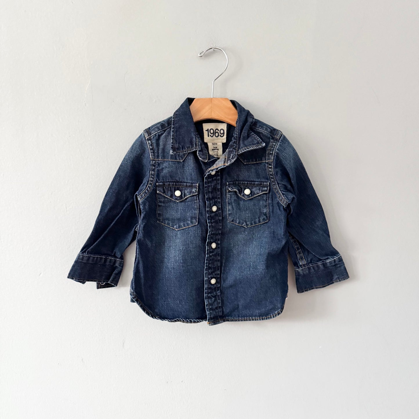 Gap / Chemise en jean / 18-24M