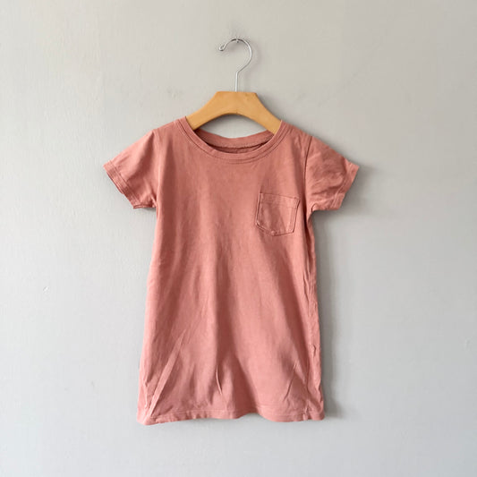 Mini mioche / Smokey orange dress / 3Y