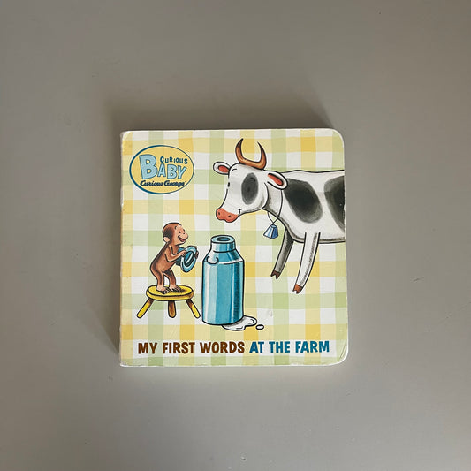 Curious Baby Curious George - My First Words At The Farm