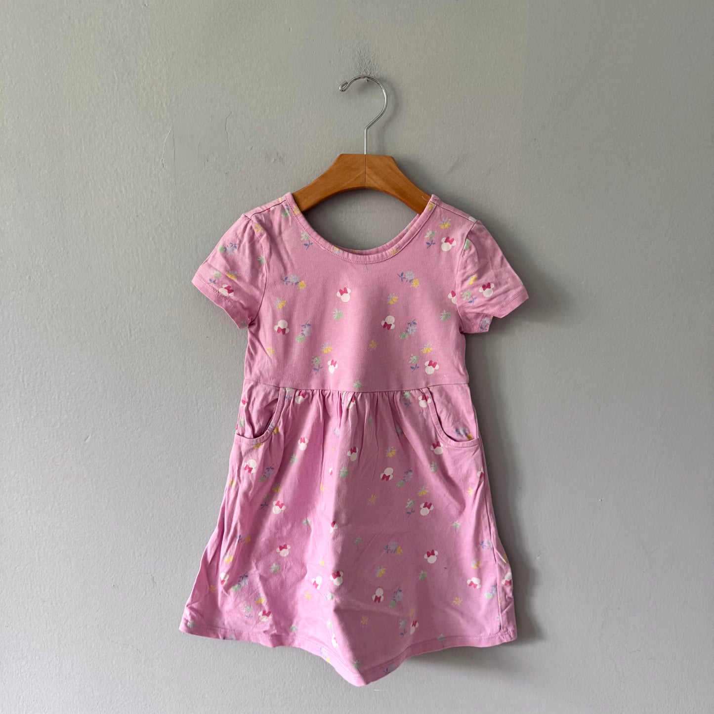 Gap x Disney / Pink Minnie dress / 5Y