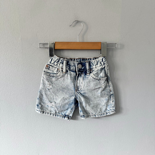 Gap	/ 90's loose denim shorts / 18-24M