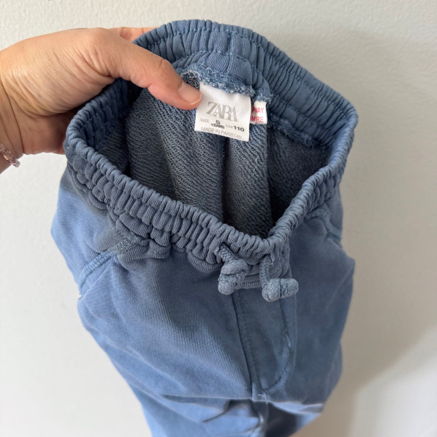 Zara / Smokey blue sweatpants / 5Y