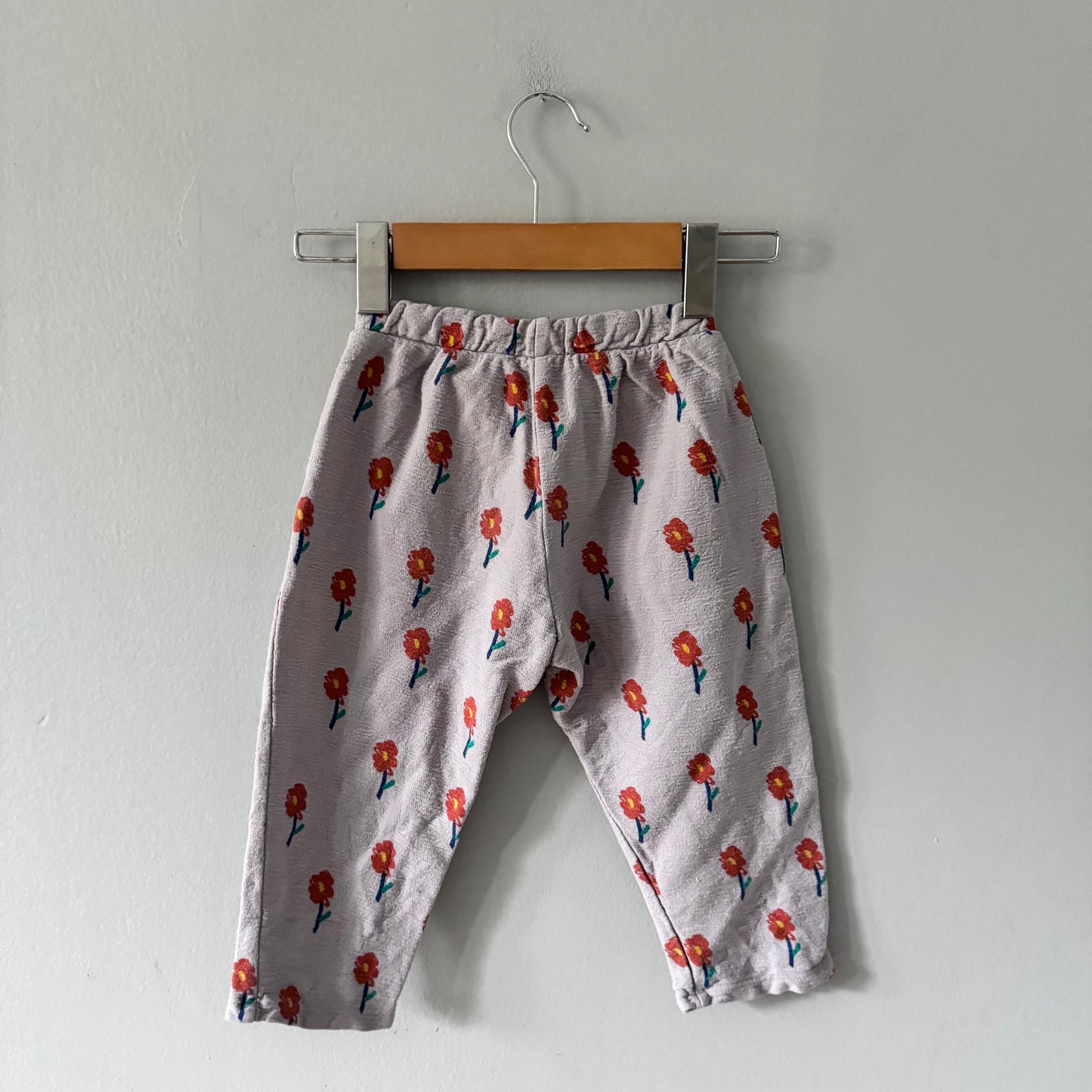 Bobo Choses / Purple x flower pants / 24-36M