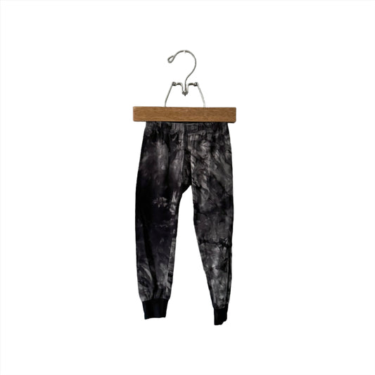 Pika Layers / Black, grey tie dye leggings / 18-24M
