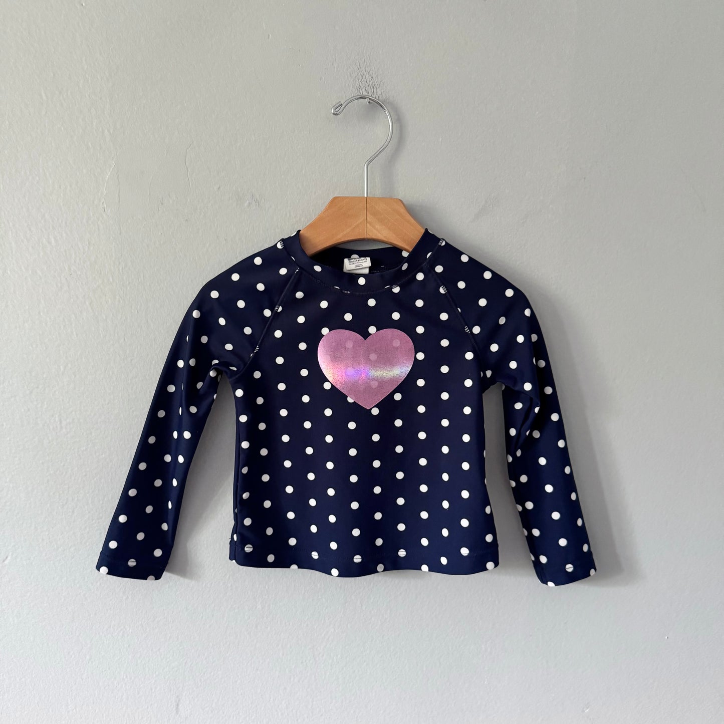 Gap / Navy x dots rash guard / 18-24M