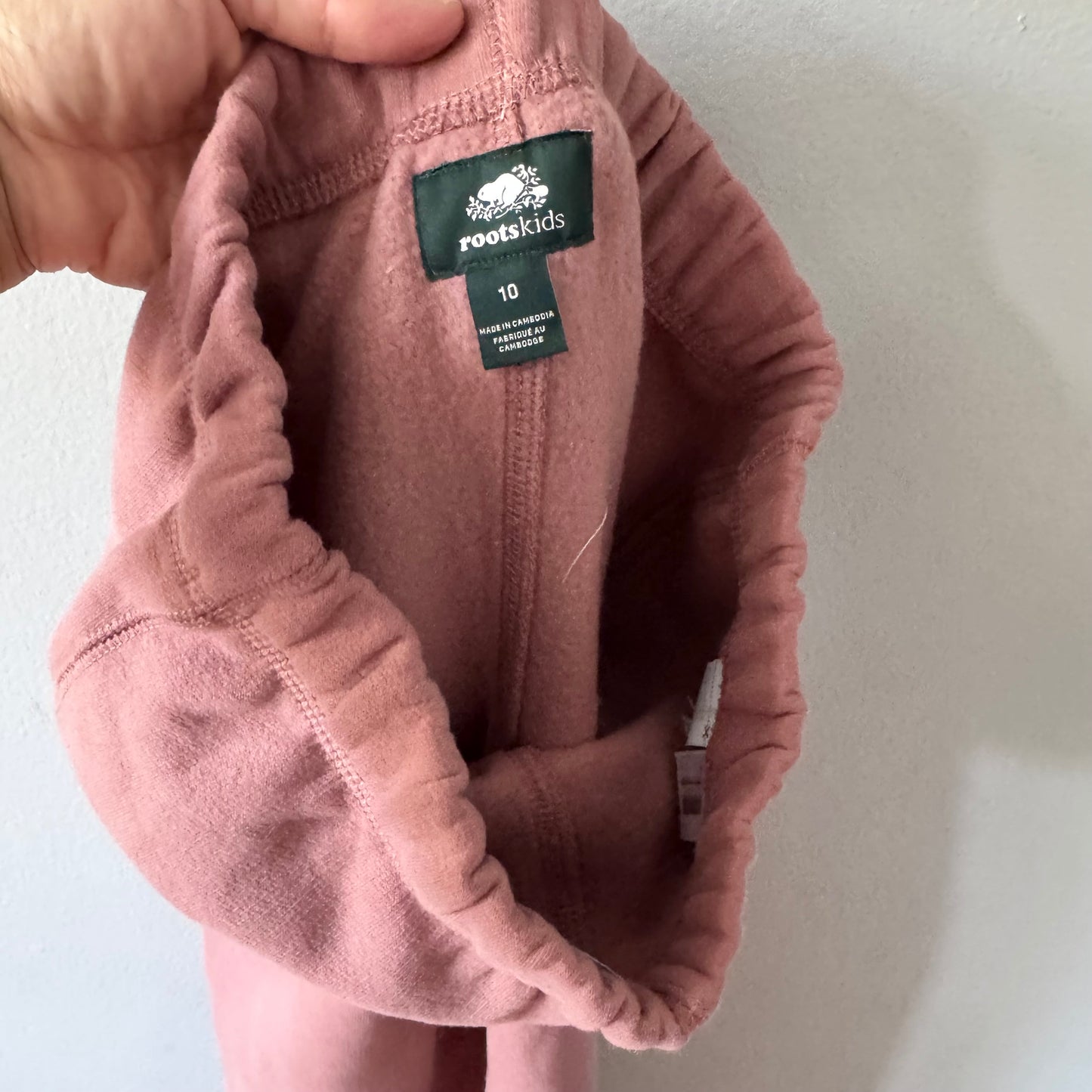 Roots / Pink brown sweatpants / 10Y - New with tag