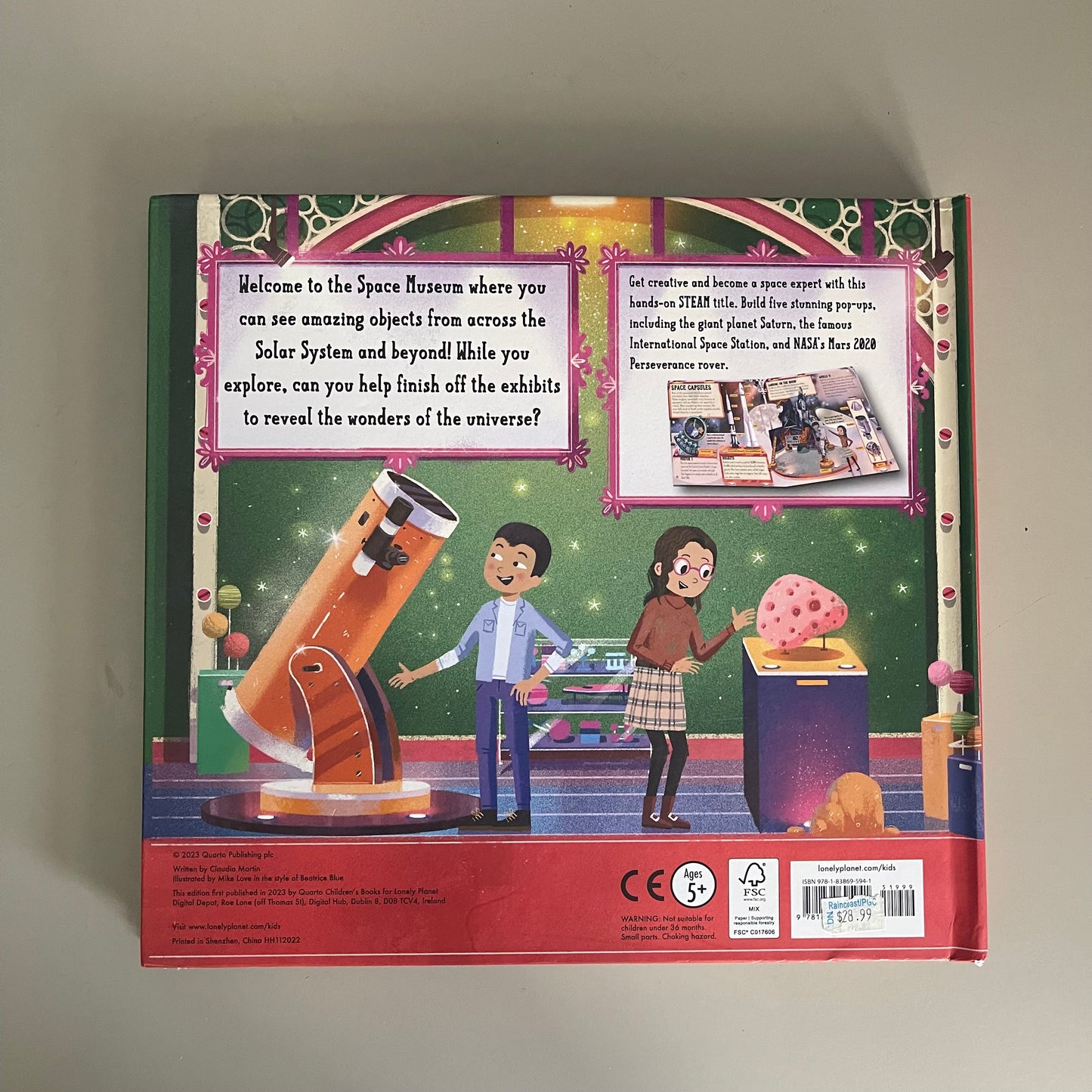 Lonely Planet Kids - Space Museum (Make Your Own Pop-Up)