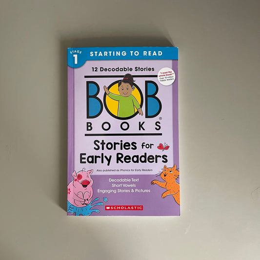 BOB Books - Stories for Early Readers (12 Decodable Stories)