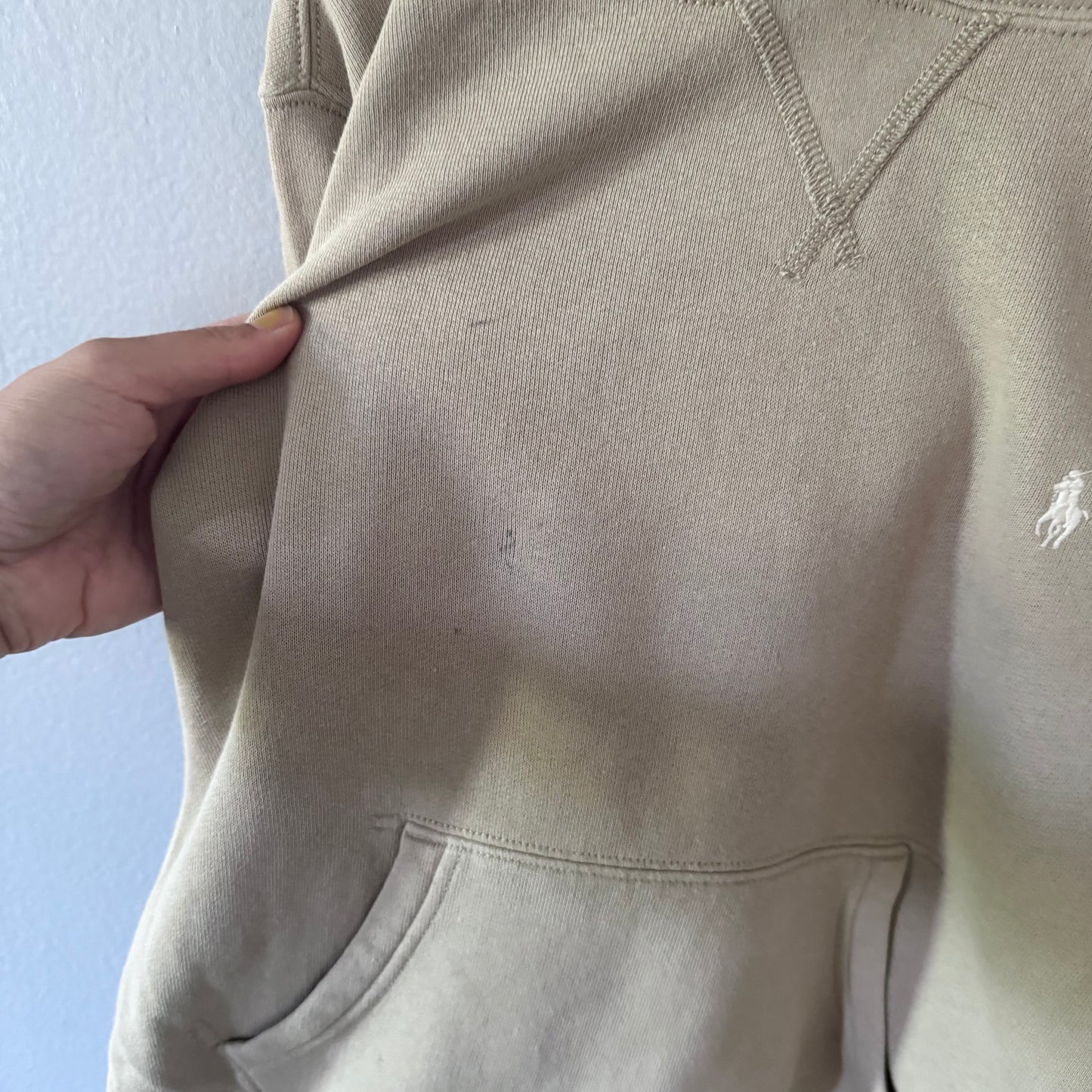 Polo Ralph Lauren / Beige hoodie / 8Y