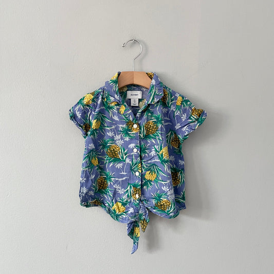 Old Navy / Pinapple summer shirt / 2T