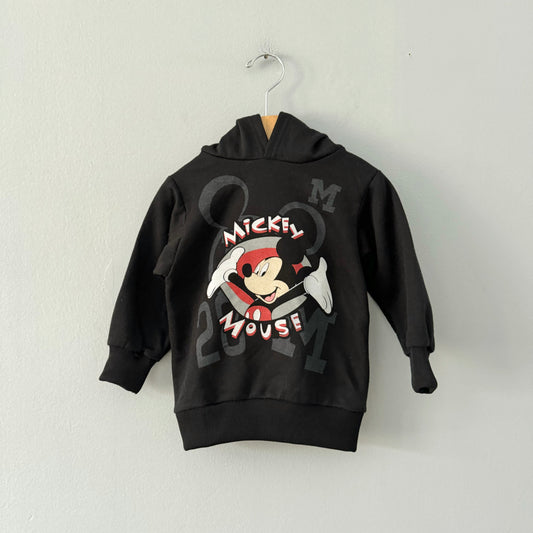 Disney / Mickey black hoodie / 18-24M