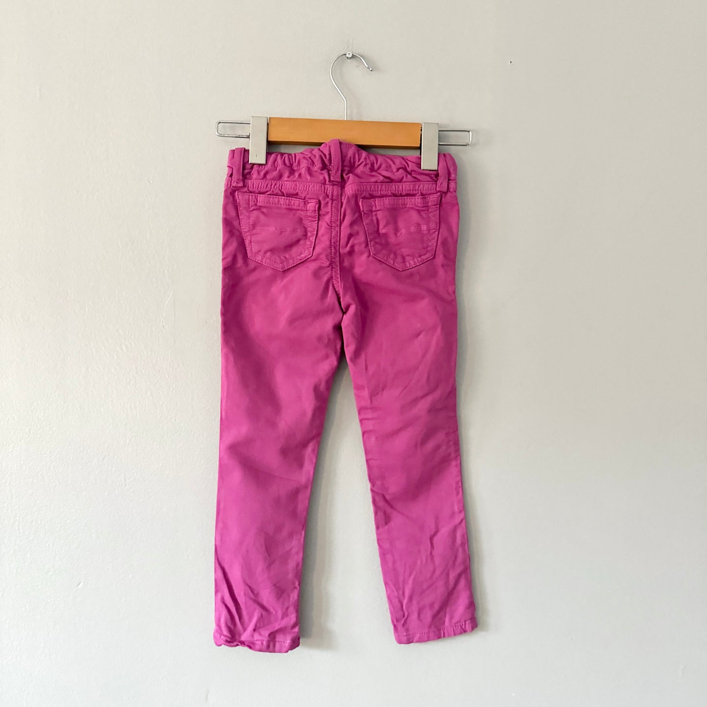 Diesel / Pink purple stretch pants / 4Y