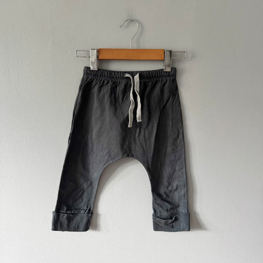 Mini mioche / Dark grey capri pants / 5-6Y