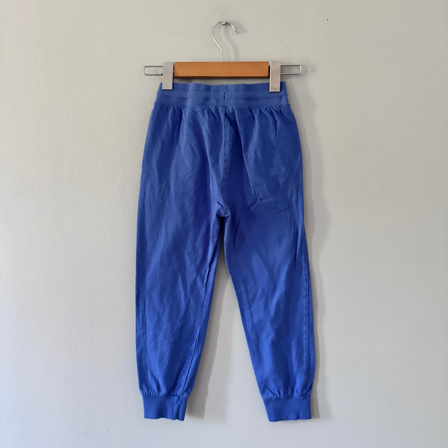 H&M / Blue cotton pants / 6-7Y
