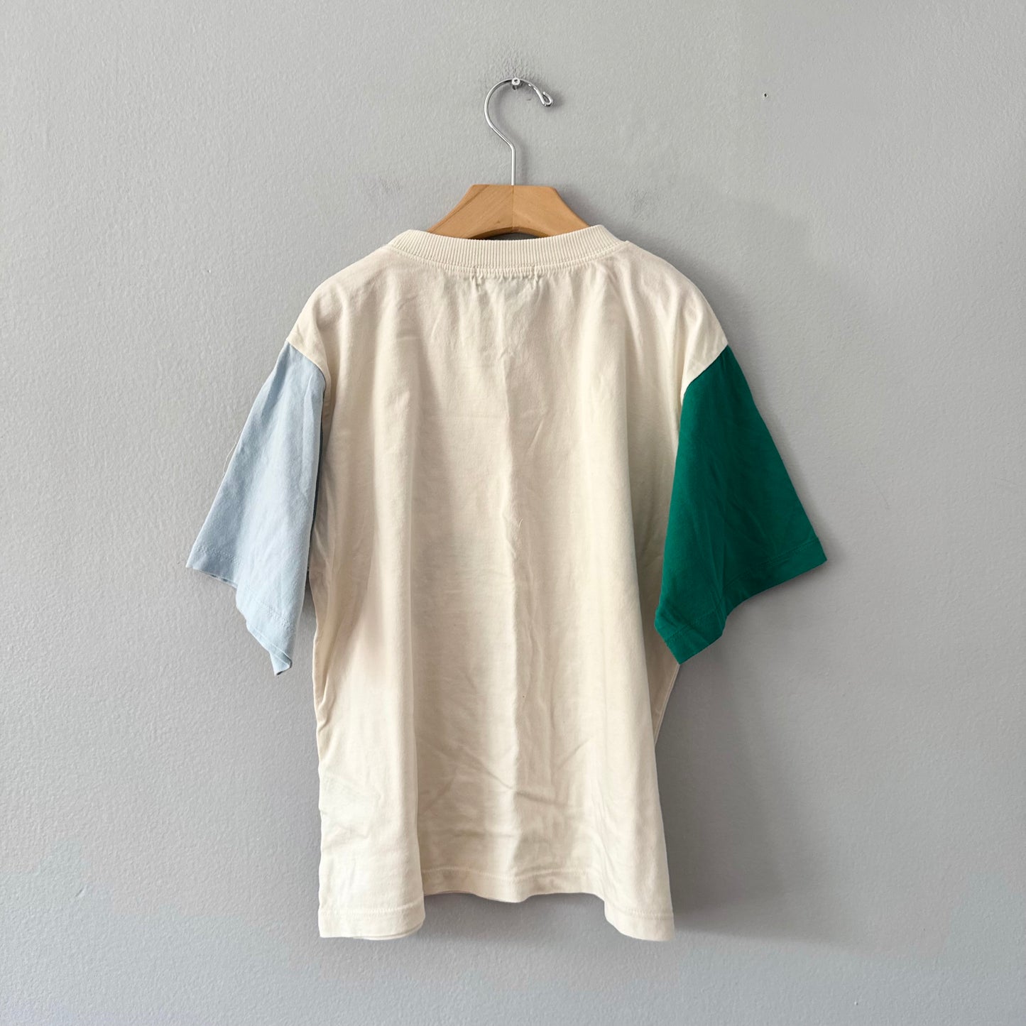Bobo Choses / White x horse T-shirt / 8-9Y