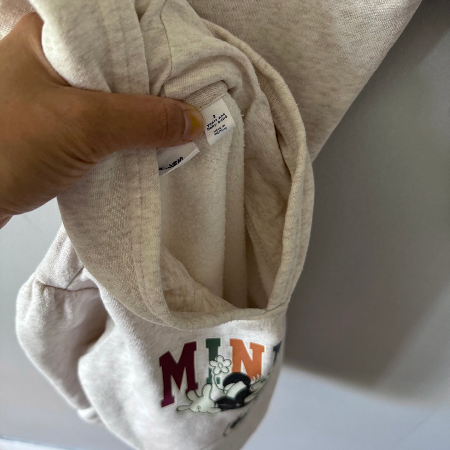 Gap x Disney / Minnie hoodie & sweatpants set / 2Y