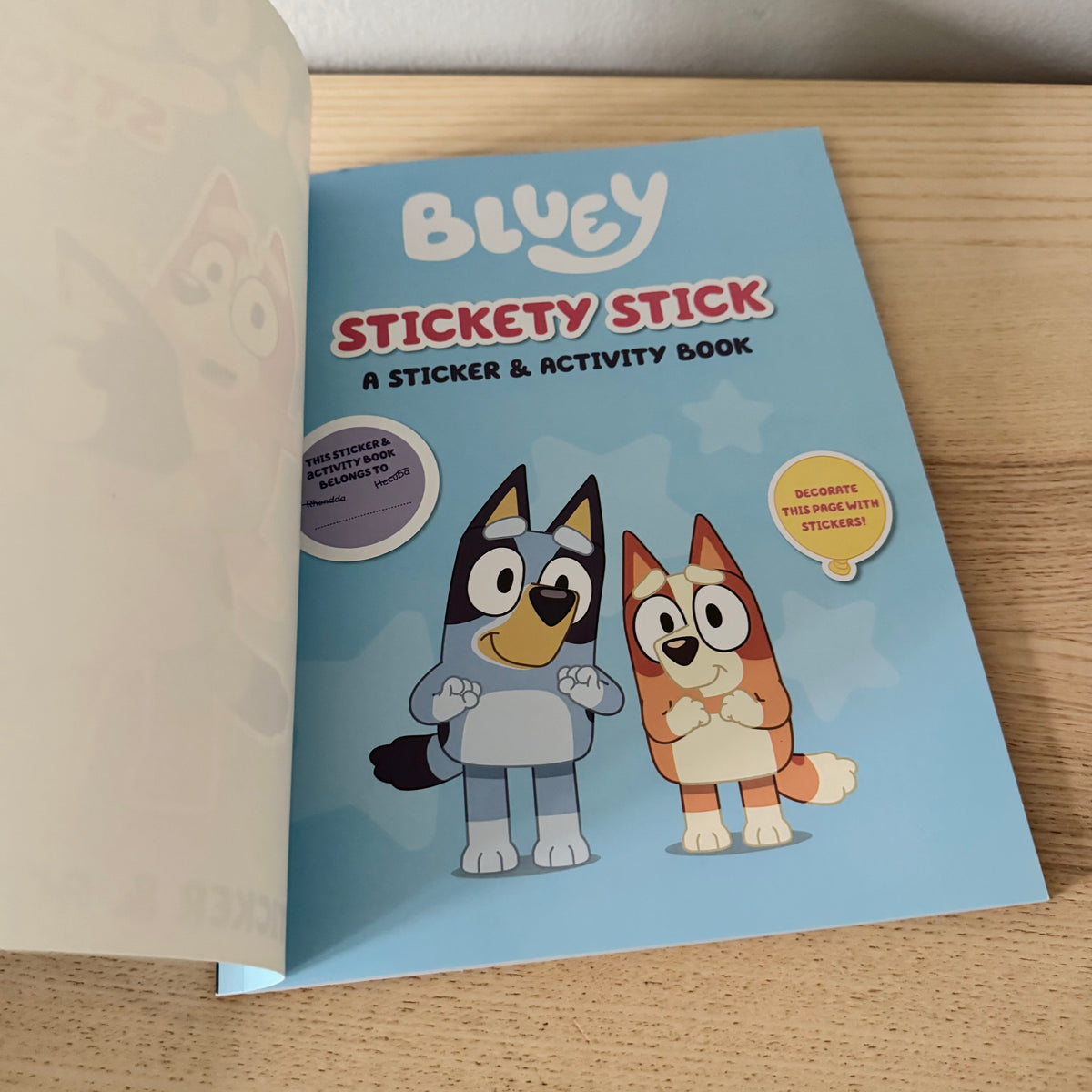 [Brand New] Bluey Sticker and Activity Book