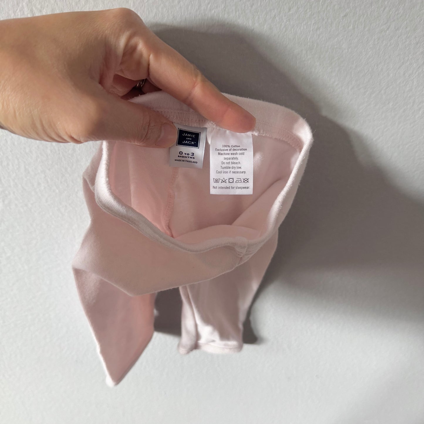 Janie & Jack / Light pink leggings / 0-3M