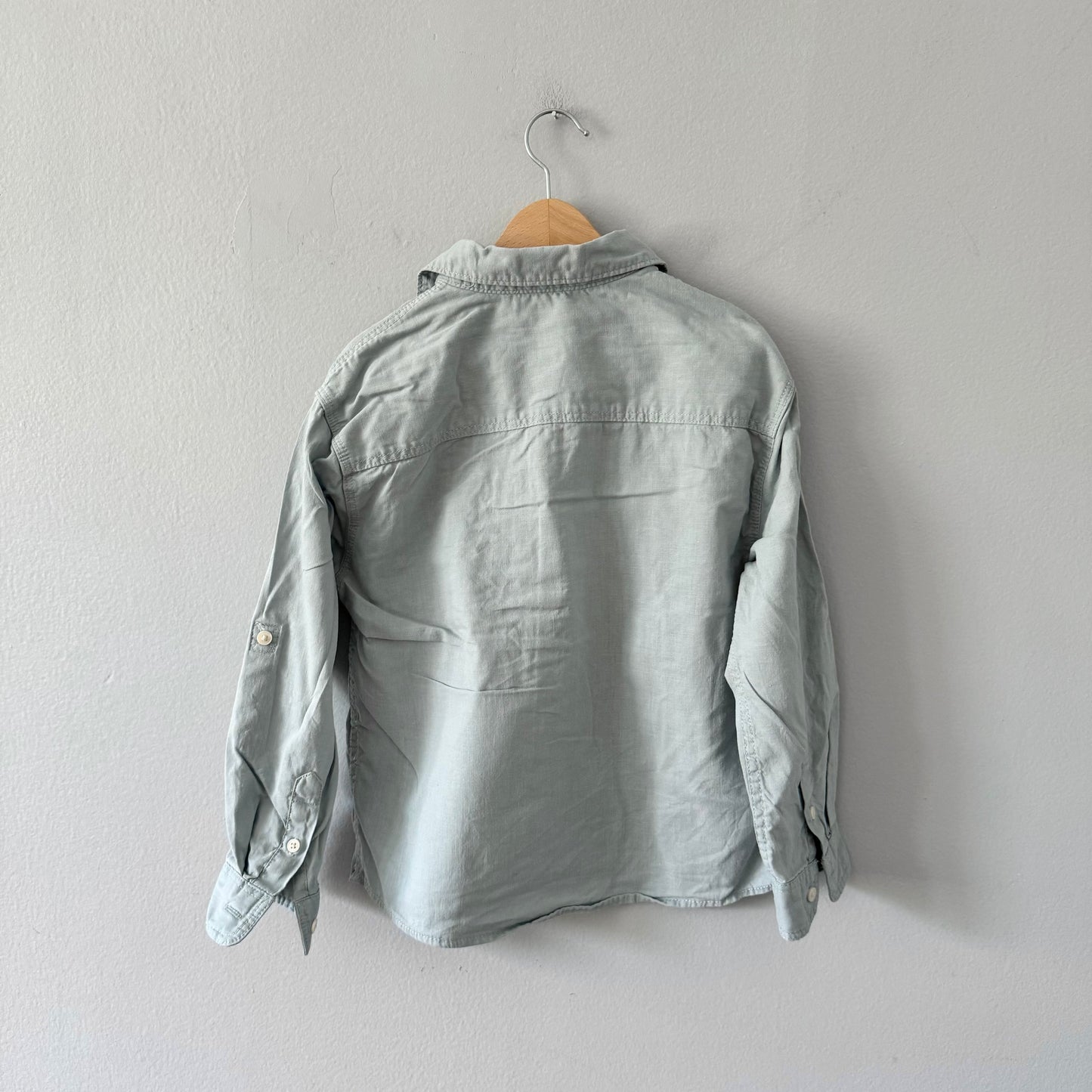 Zara / Linen mix shirt / 6Y