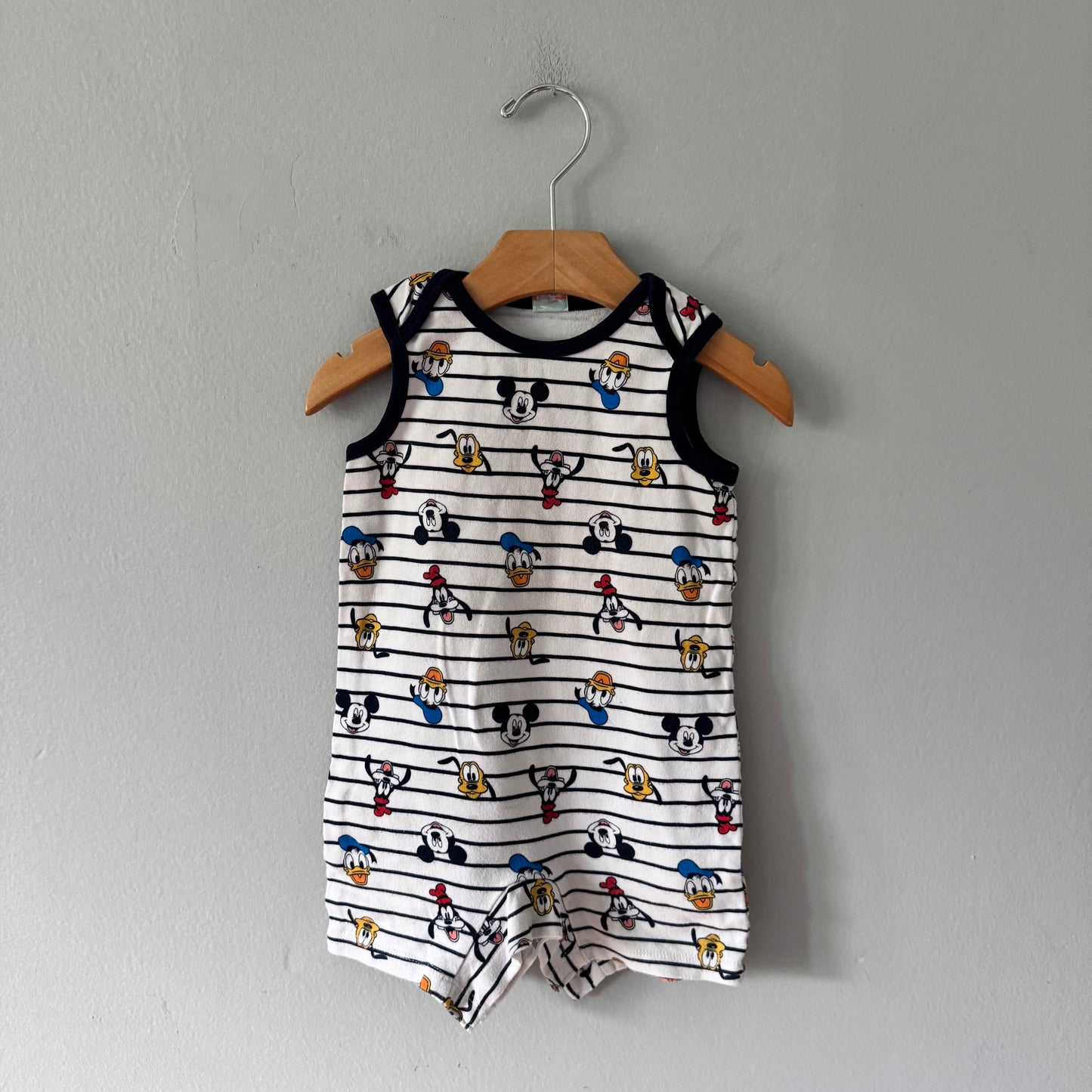 Disney baby / Stripe tank romper / 24M