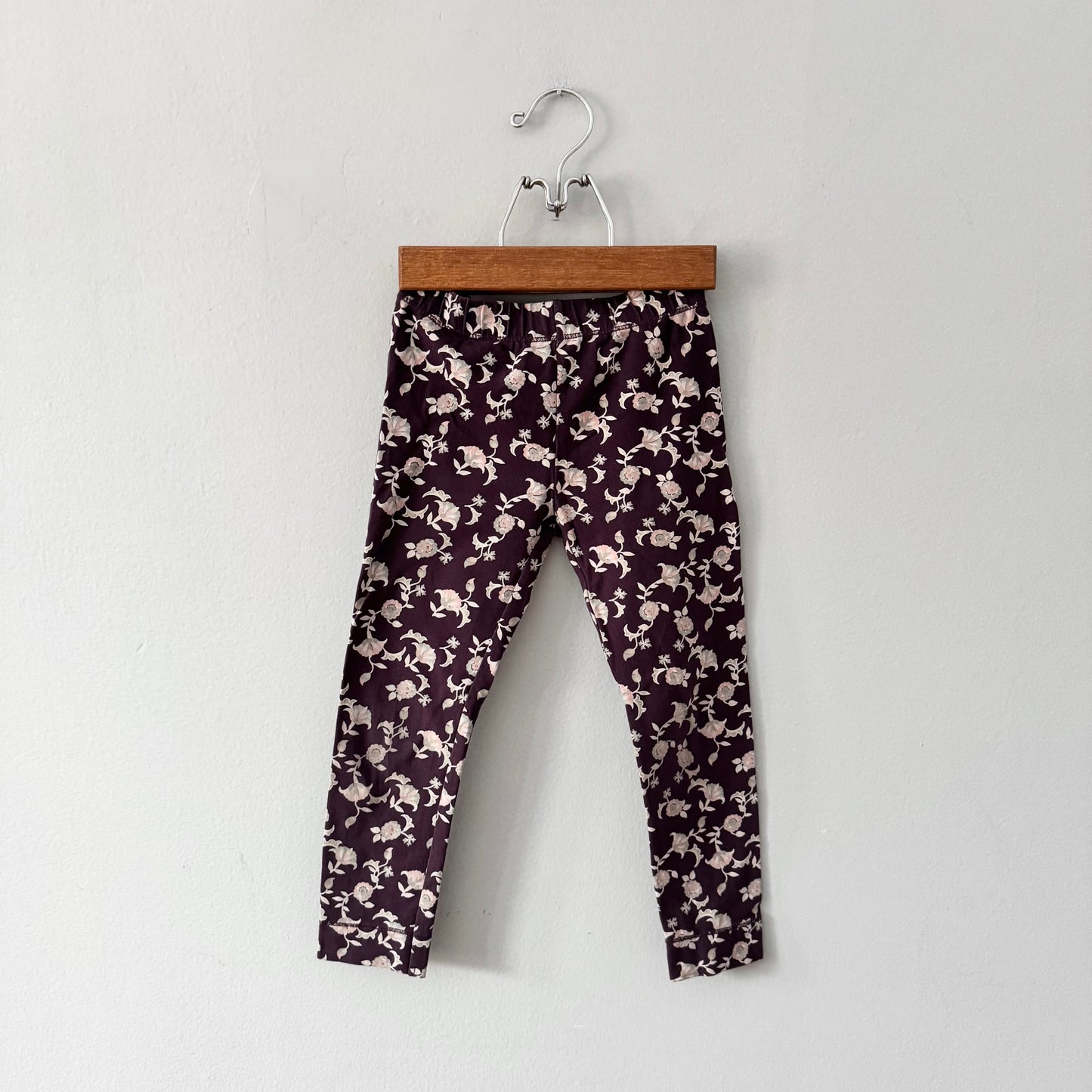 Miles the label / Dark purple leggings / 5Y