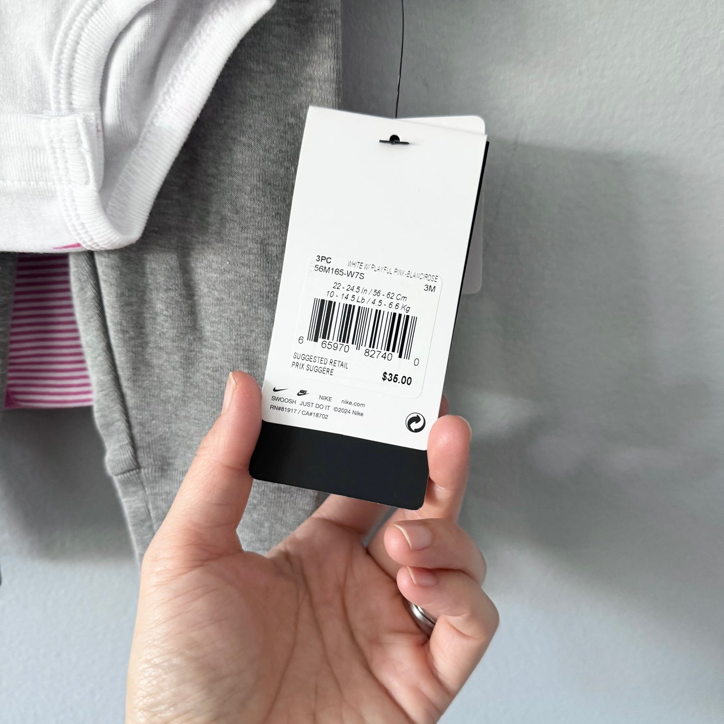 Nike  / 3 pcs set / 3M - New with tag