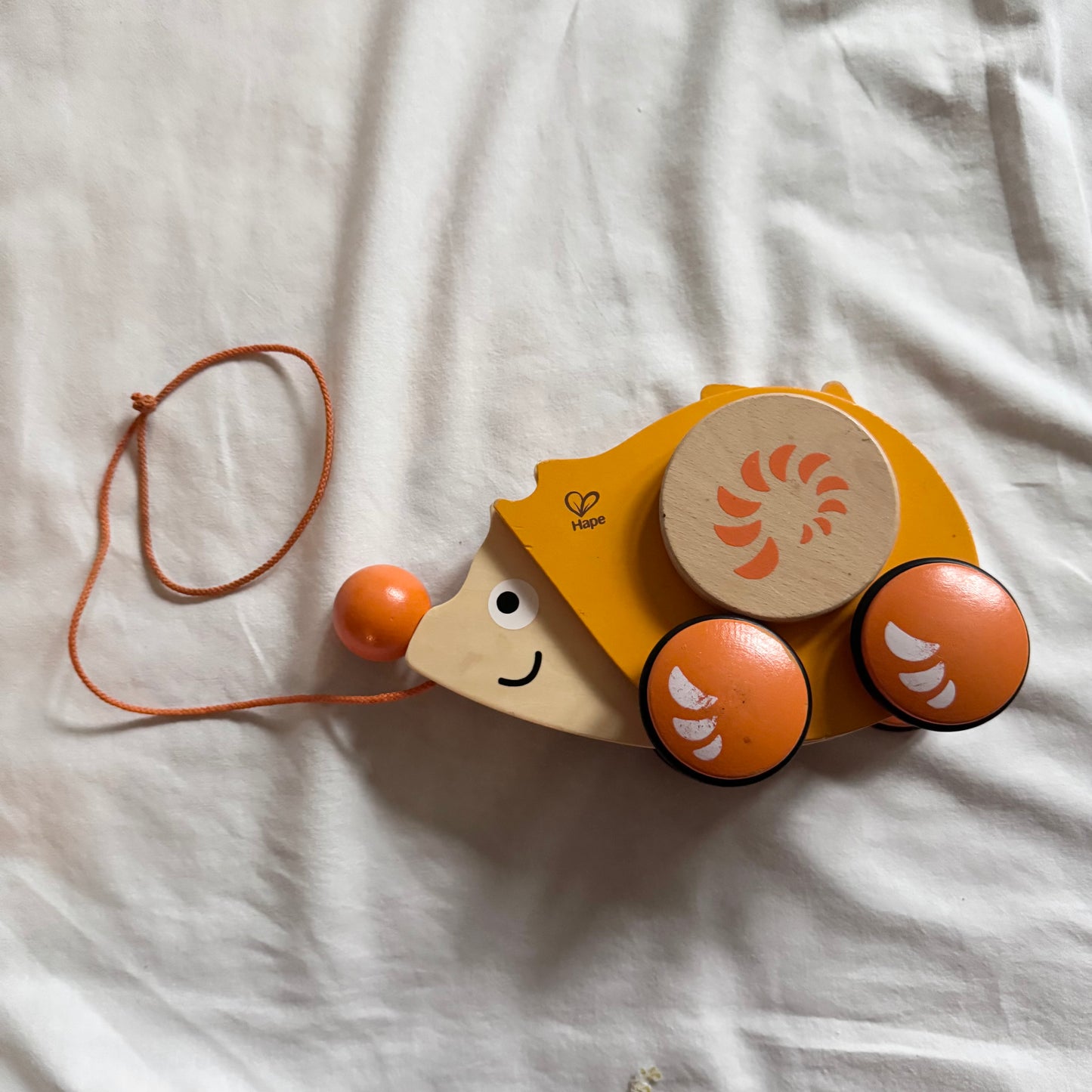 Hape / Pull wooden toy - Hedgehhog