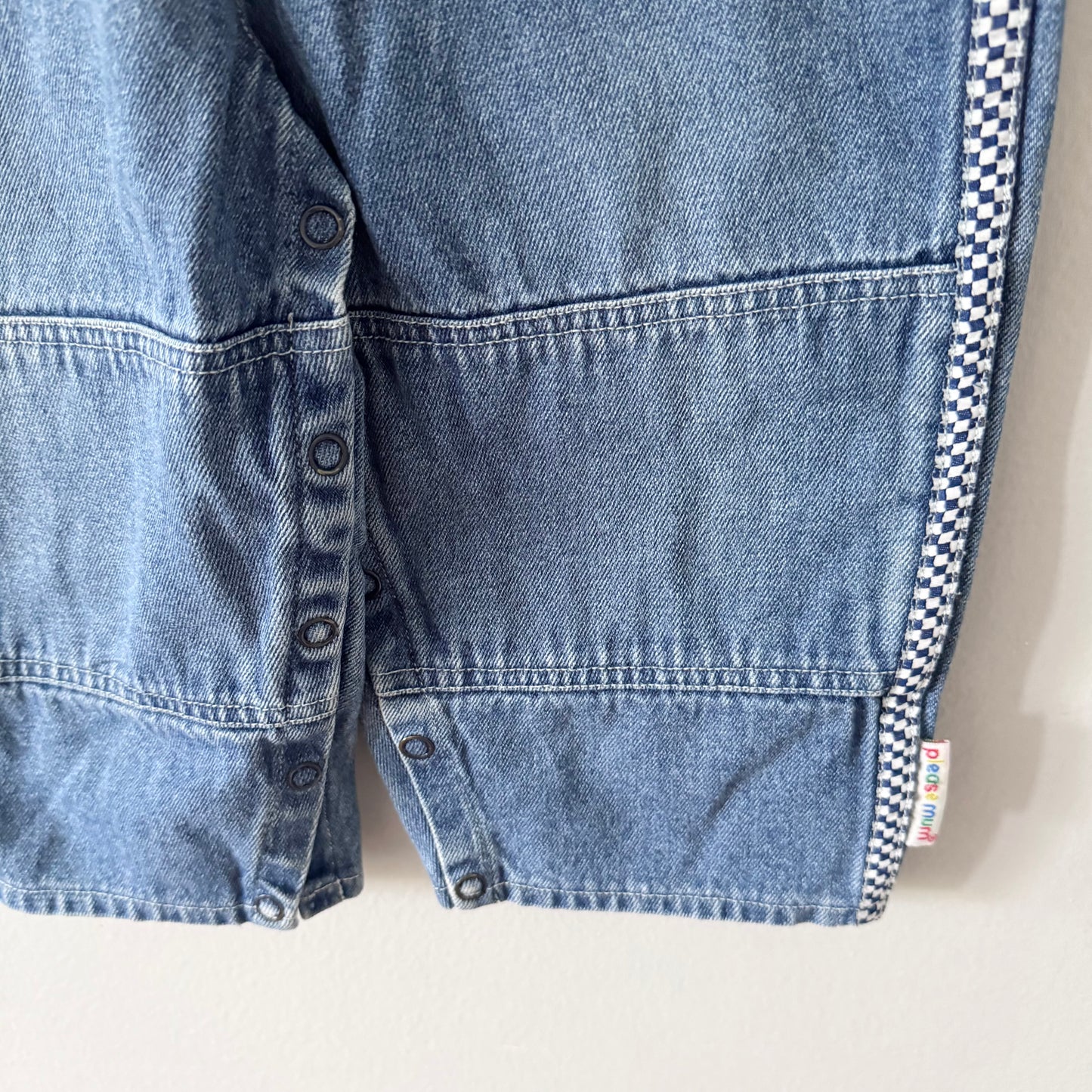 Vintage Please Mum / Denim overalls / 36M
