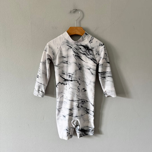 Currently Tied / Marble stone swim suit / 2T