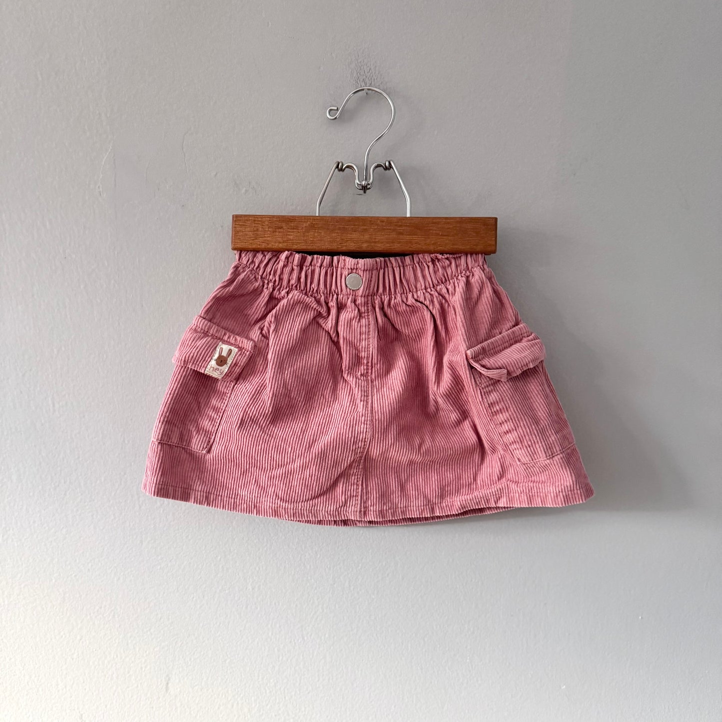 Next / Pink corduroy skirt / 18-24M