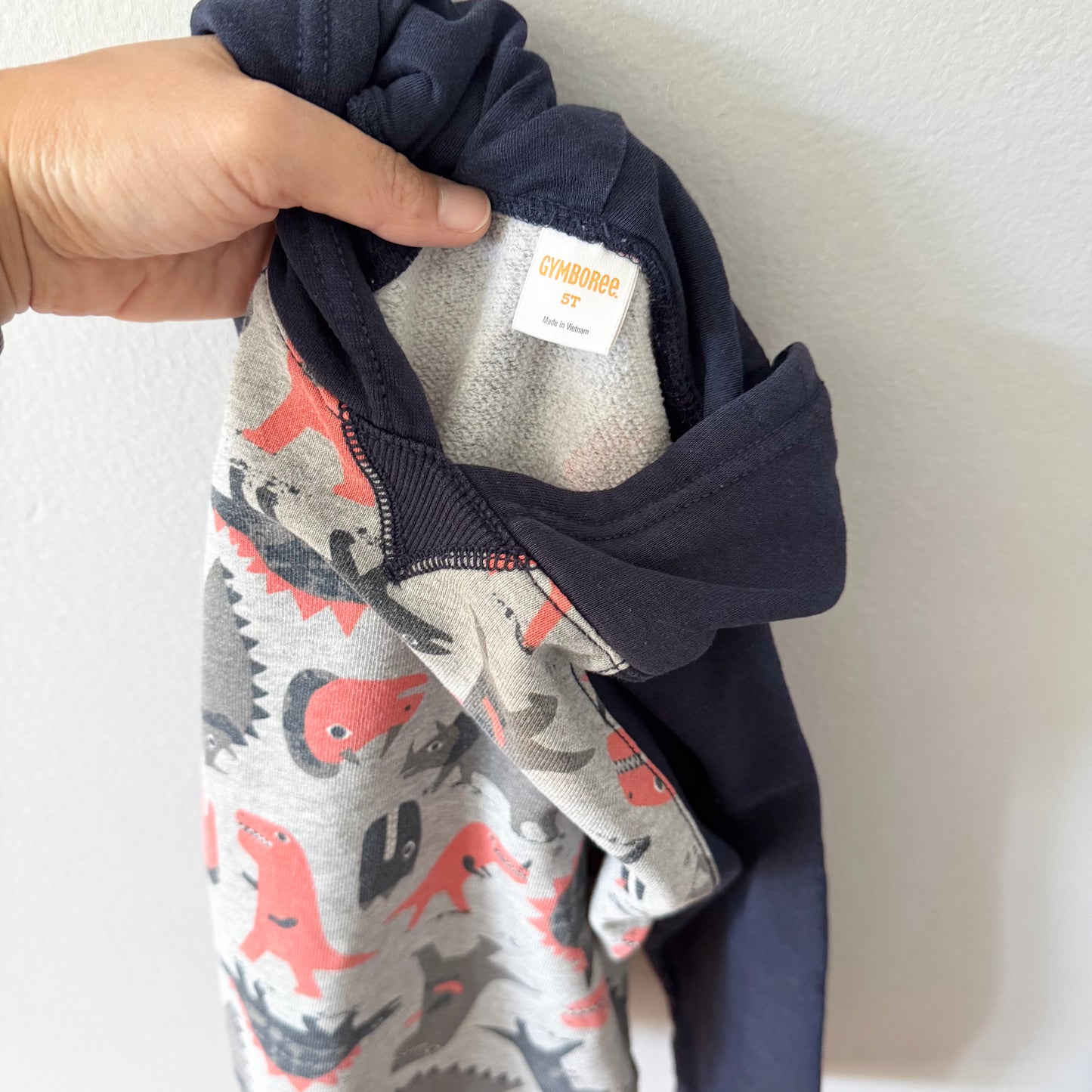 Gymboree / Navy x Dinosaur hoodie / 5T