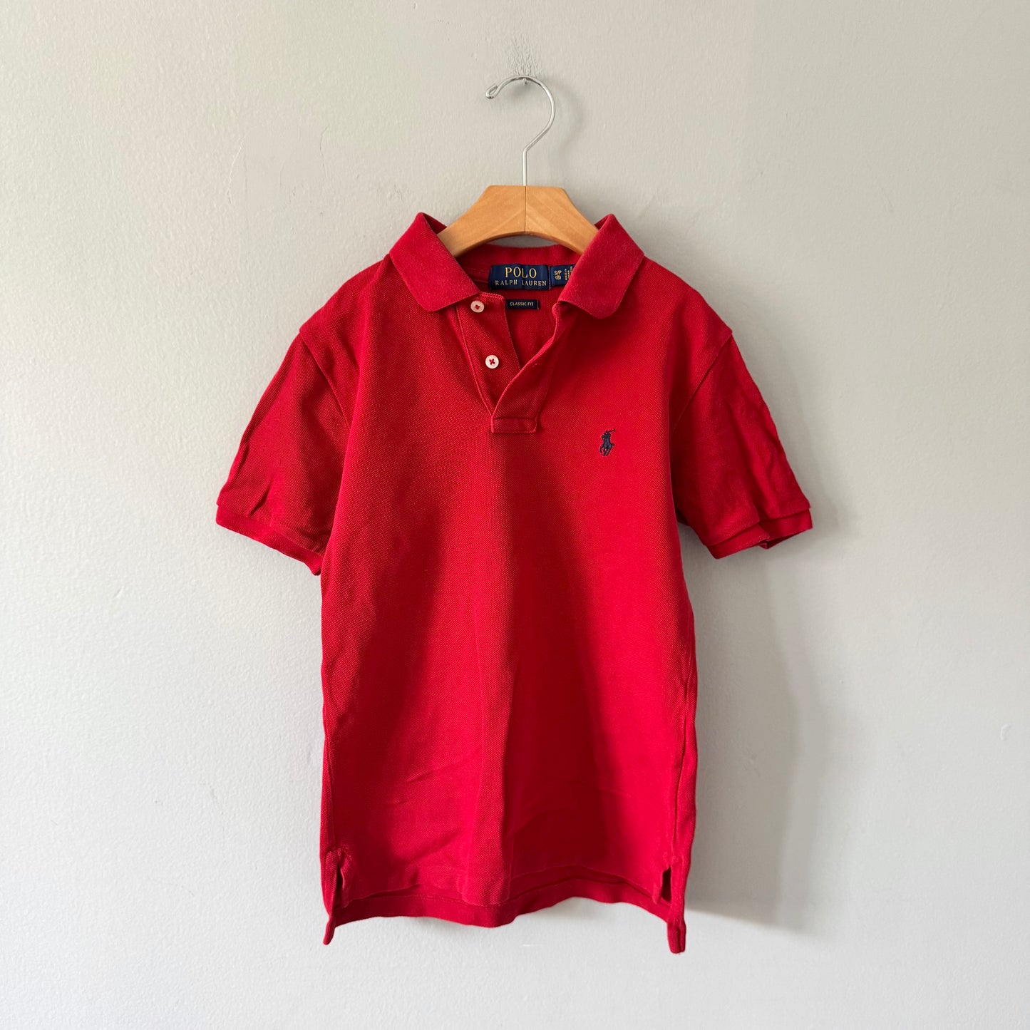 Polo Ralph Lauren / Polo rouge / 8 ans