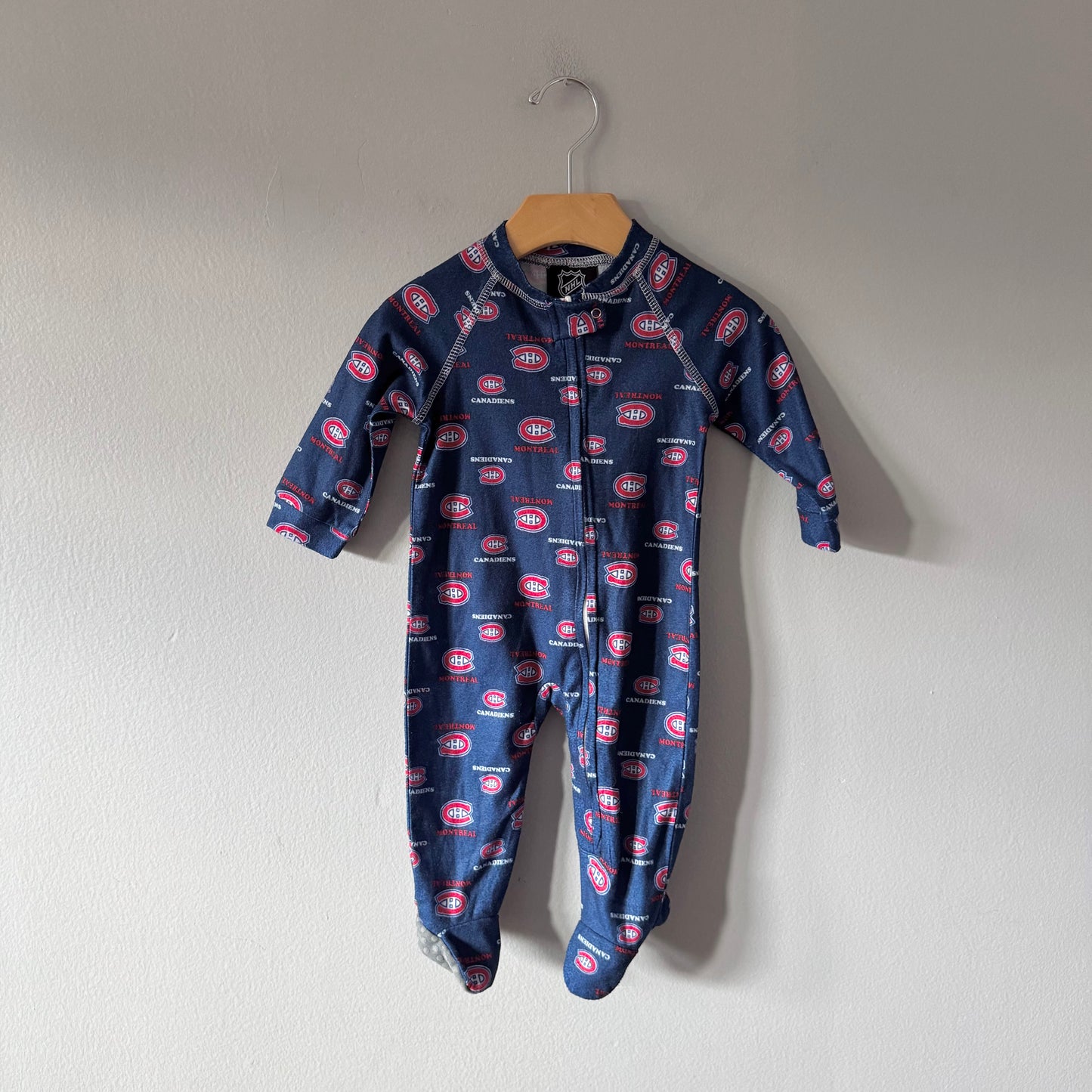 NHL / Canadiens fleece romper / 6M