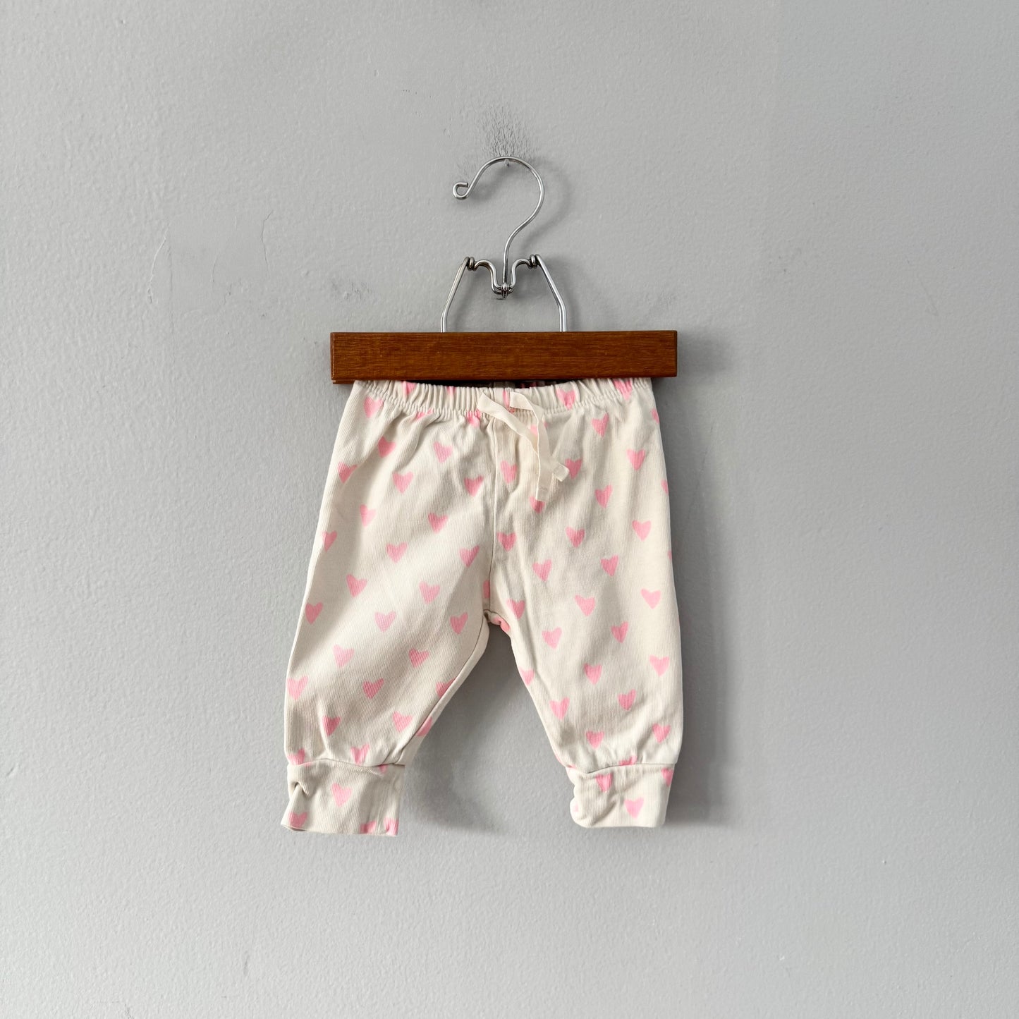 Gap / Pantalon blanc à cœur / 3-6M