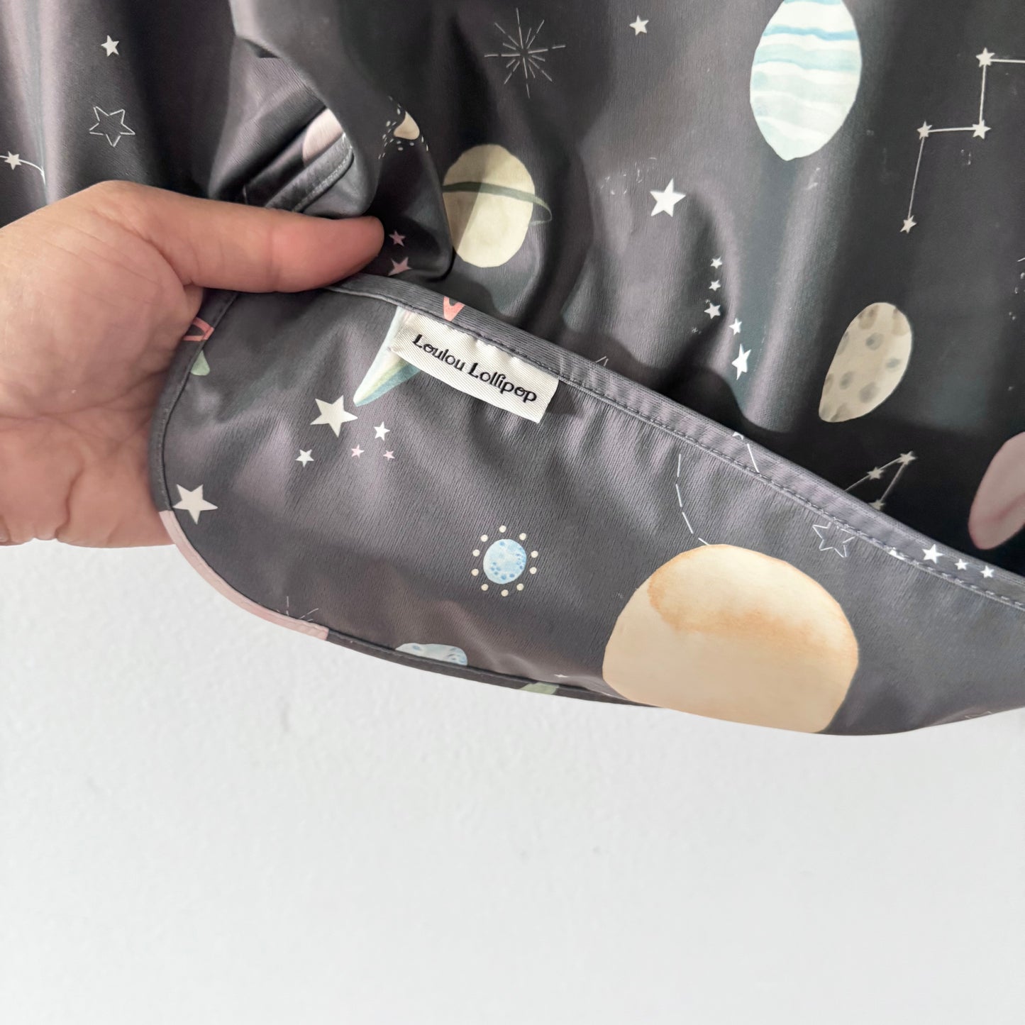 Loulou Lollipop / Planet meal bib / 6-24M