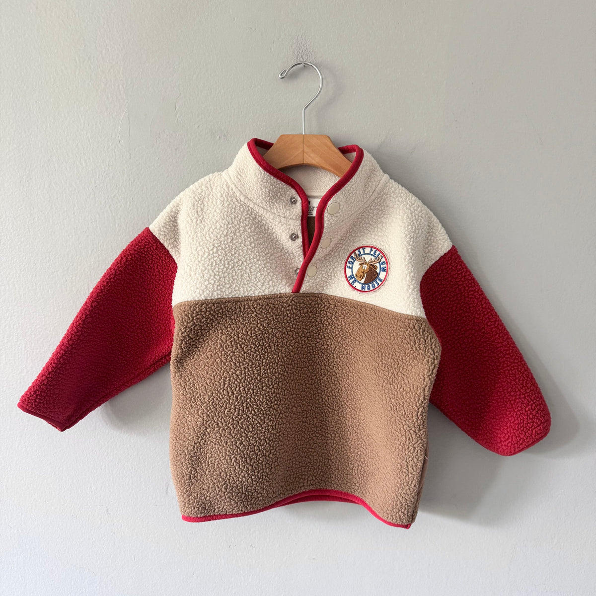 H&M / Trio colour fleece / 2-4Y