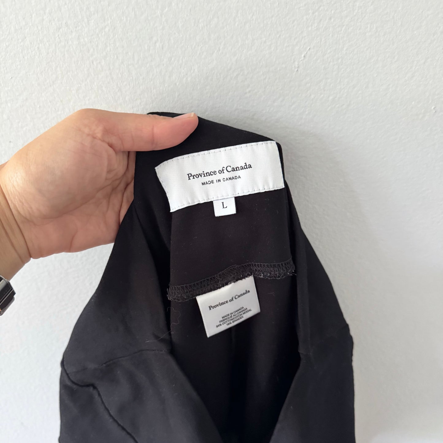 Province of Canada / Black leggings / L