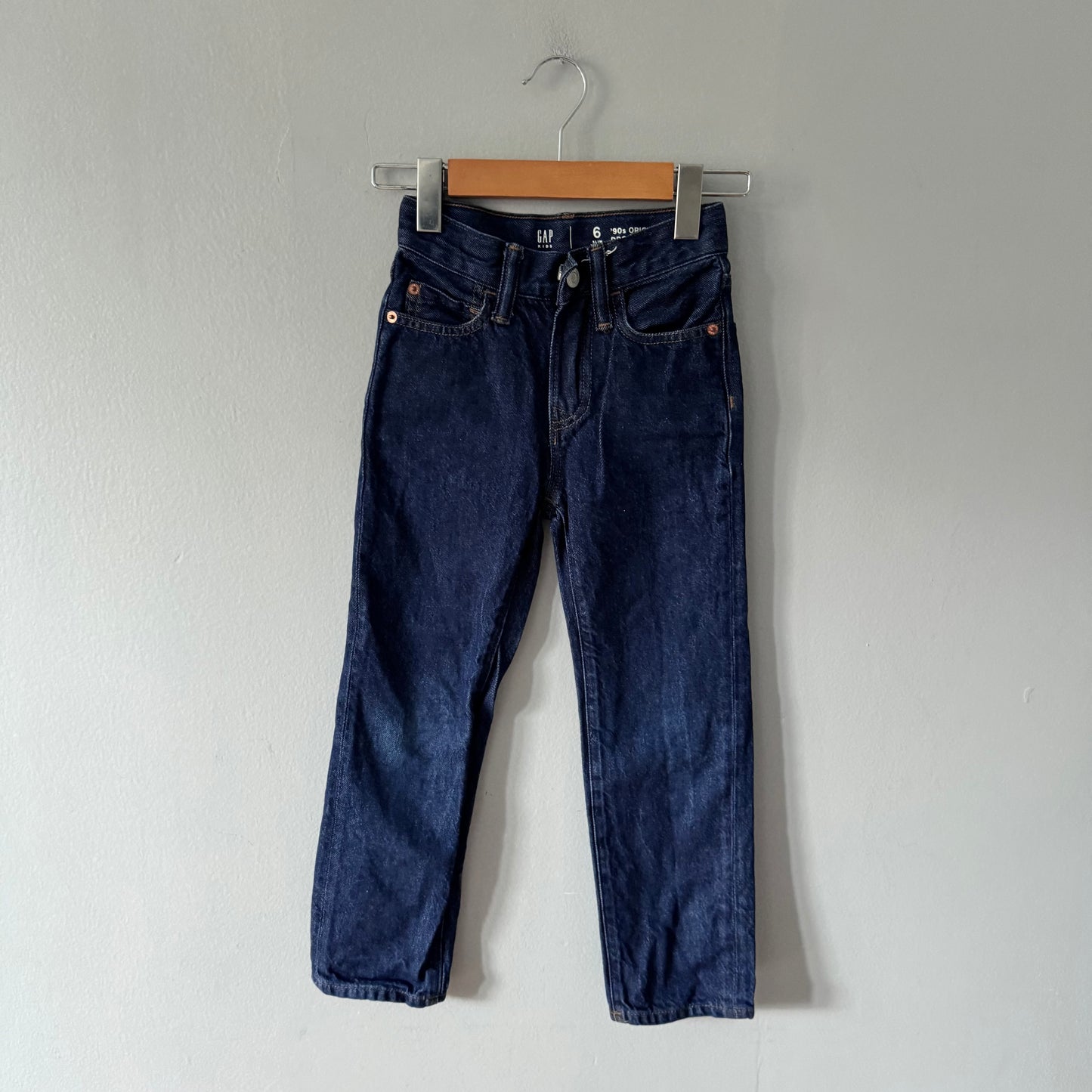Gap / 90's original straight denim / 6Y