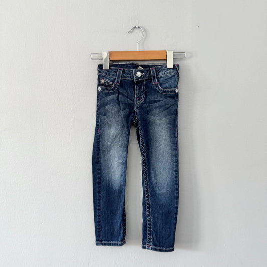 True Religion / Stretch slim denim / 4Y
